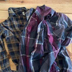 RVCA button ups